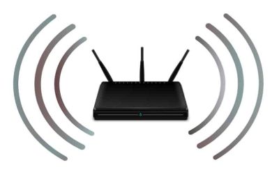 WIFI router radiation