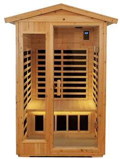 Wooden Xmatch Far Infrared Outdoor Sauna