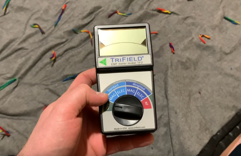 how to use an EMF meter