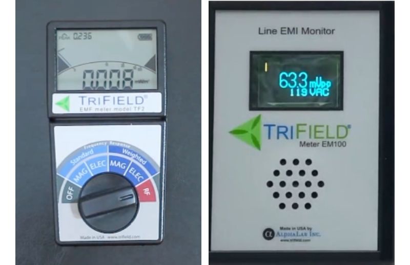 EMF meters vs dirty electricity meters